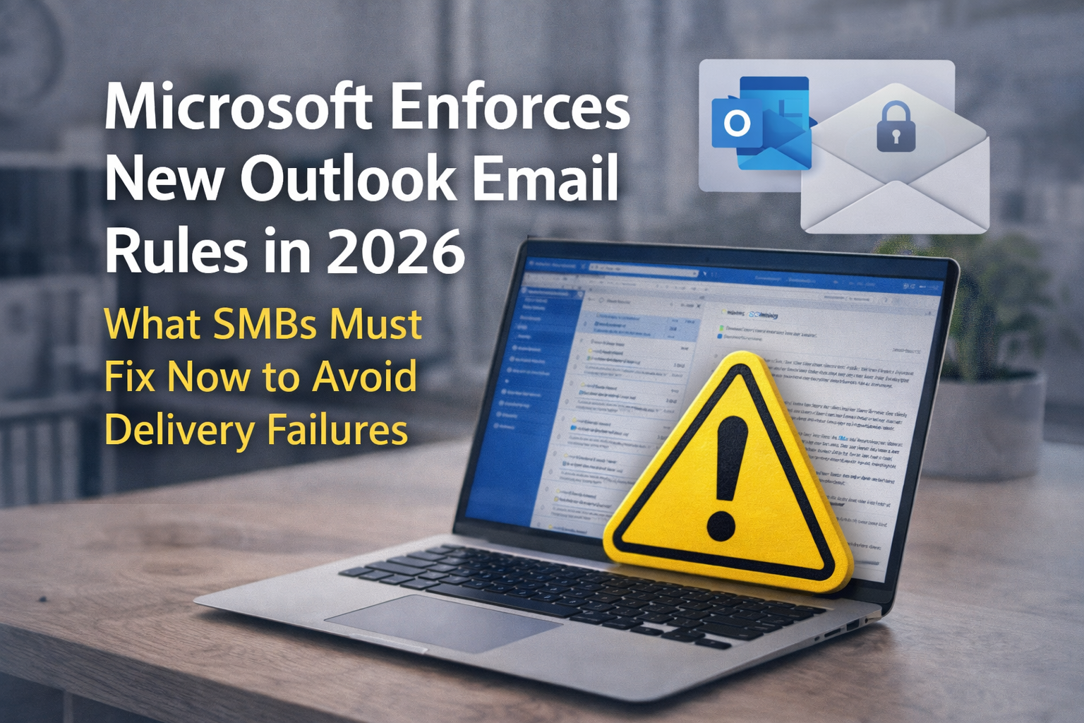 Microsoft Enforces New Outlook Email Rules in 2026 — What SMBs Must Fix Now to Avoid Delivery Failures