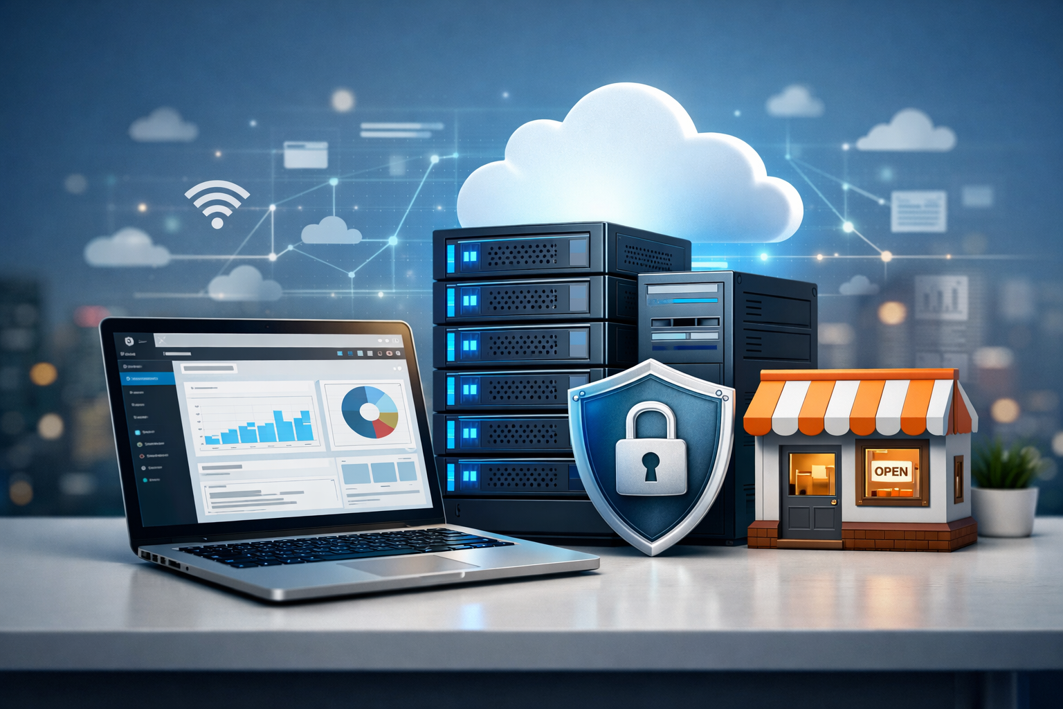 wordpress hosting setup for small business websites in 2026